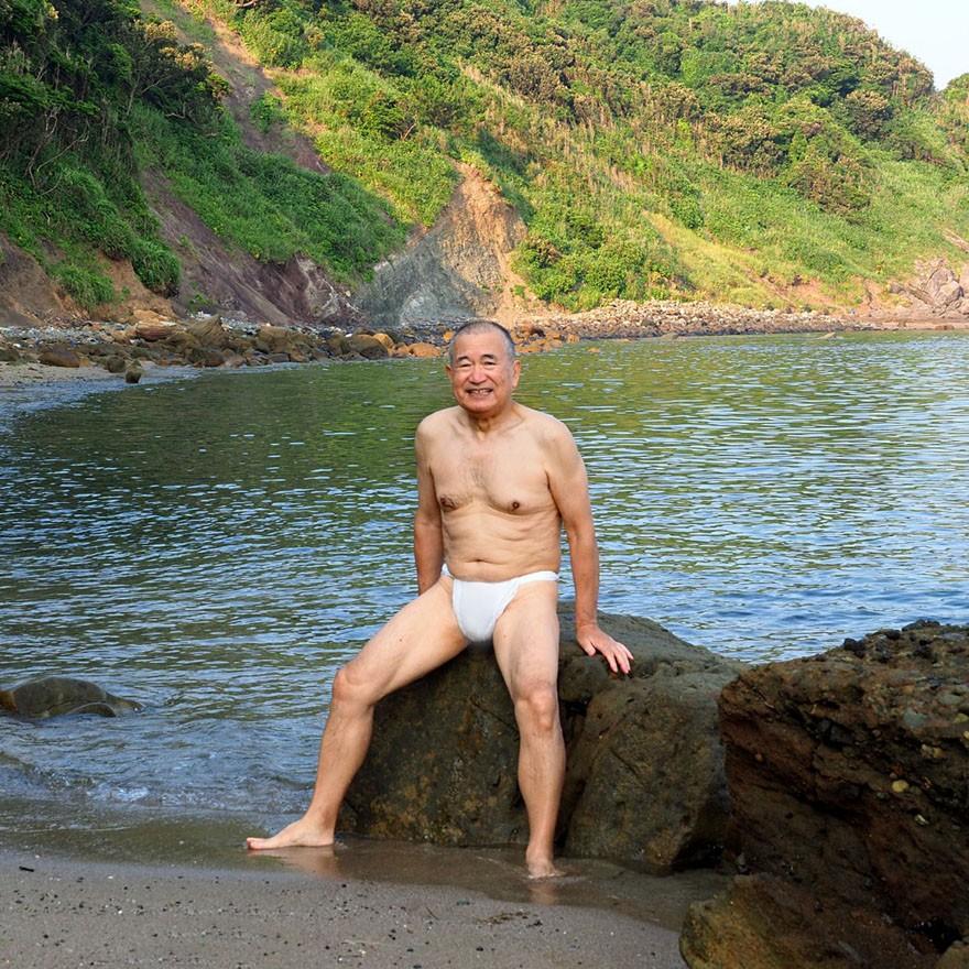 【７】和田爺謹製前袋式六尺褌「天王祭」高級白晒木綿一枚組 |  | 20