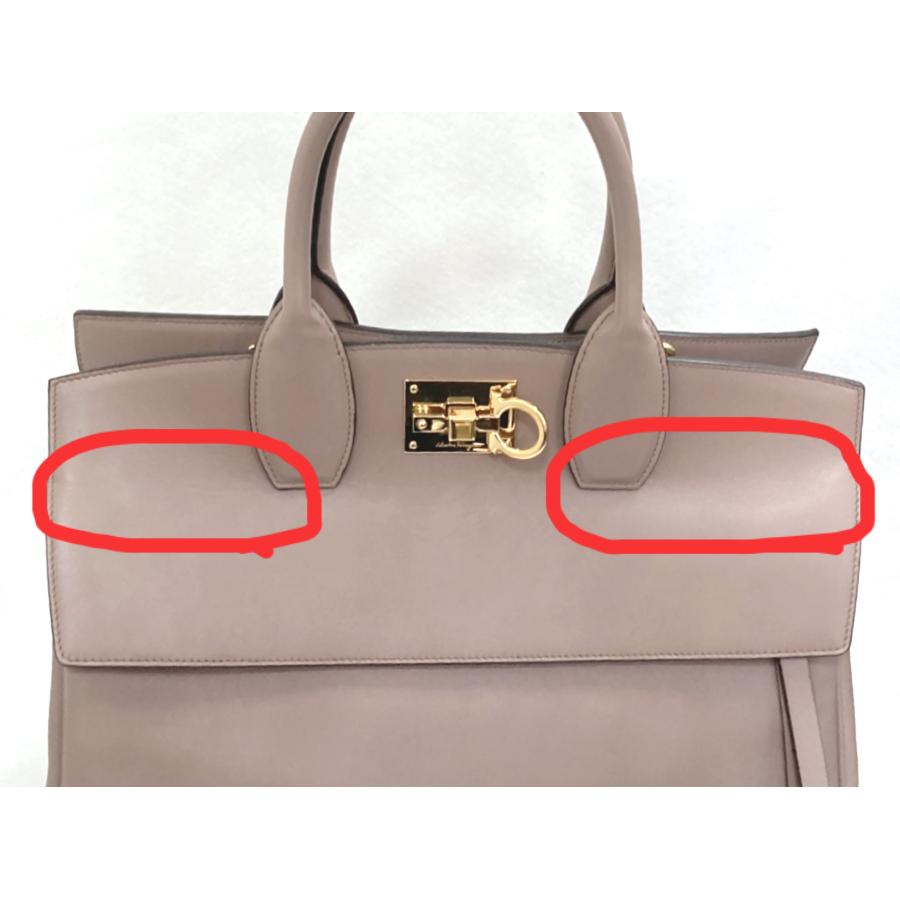USED】Salvatore Ferragamo サルバトーレ・フェラガモ スタジオバッグ 