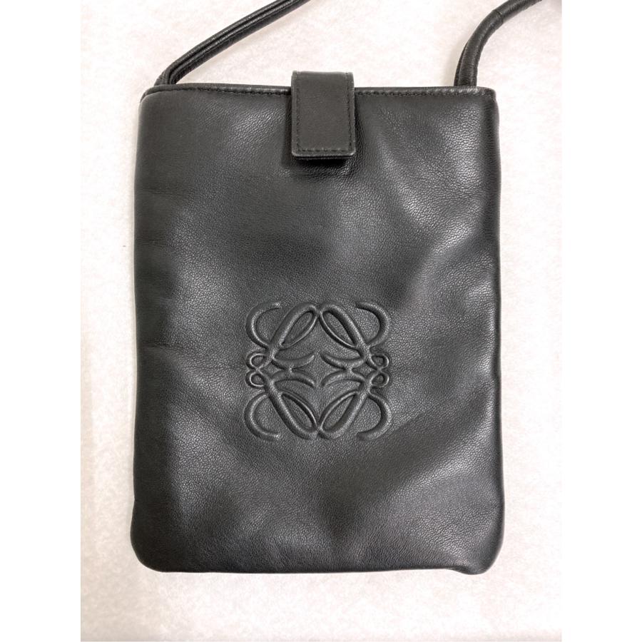 LOEWE 【USED】LOEWE ロエベ アナグラム ロゴエンボス ミニ LOEWE 【USED】LOEWE ロエベ アナグラム ロゴエンボス ミニ