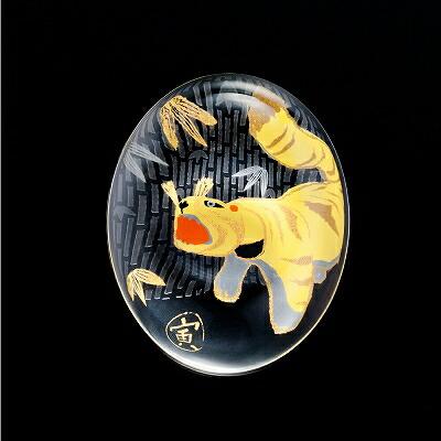 津軽びいどろ 石塚硝子 アデリアグラス ADERIA GLASS めでた干支