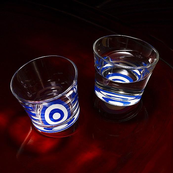 ADERIA 石塚硝子 ISHIZUKA GLASS アデリアグラス 利き猪口 ゆらり