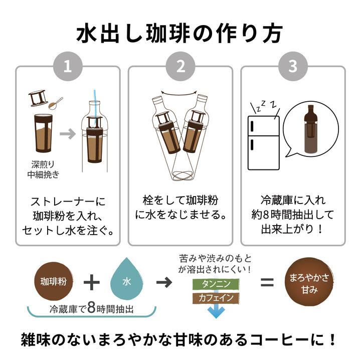 HARIO ハリオ コールドブリューコーヒージャグ N CBSN-10-HSV 1000ml｜wadatoki｜06