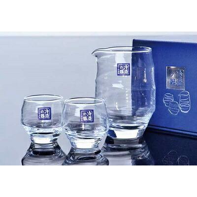 東洋佐々木ガラス 冷酒セット G095-H100 片口 冷酒グラス : WADA TOKI