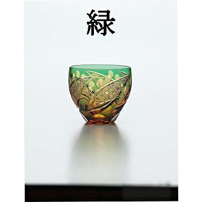 東洋佐々木ガラス 彩花切子 タンブラー 310ml 瑠璃 HG200-10BL 赤
