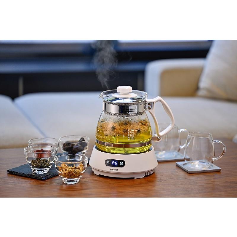新品未使用 ハリオ HARIO マイコン煎じ器 耐熱ガラスポット 1000ml