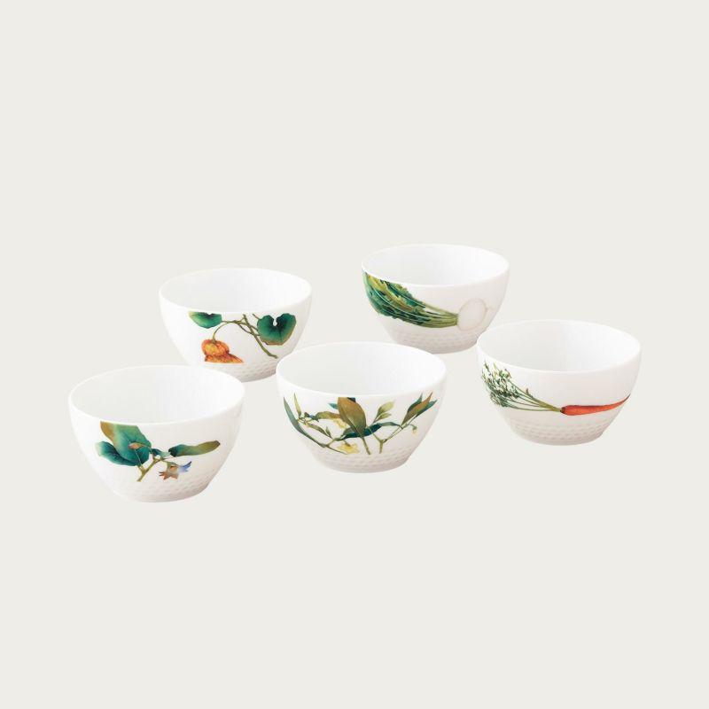 ノリタケ Noritake 京香旬彩 11cmボウルセット（5個）（絵変り） （鹿