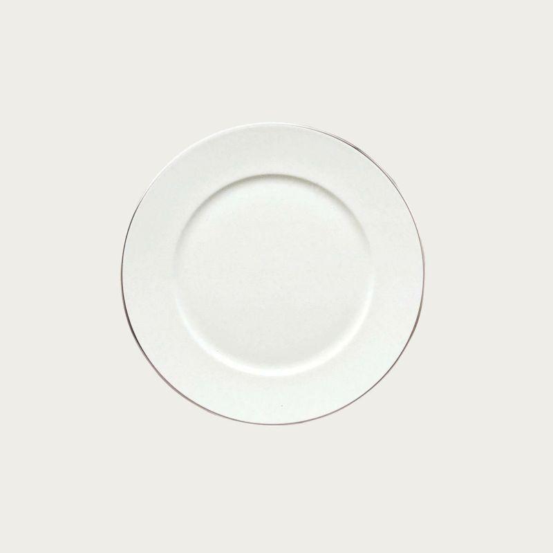Noritake ノリタケ サンクエトワール・モデラート 21cmプレート 大皿 4枚セット ゴールドライン 97211/4674 4674K/97211 4674L/97211 プラチナライン 97211/46…の画像