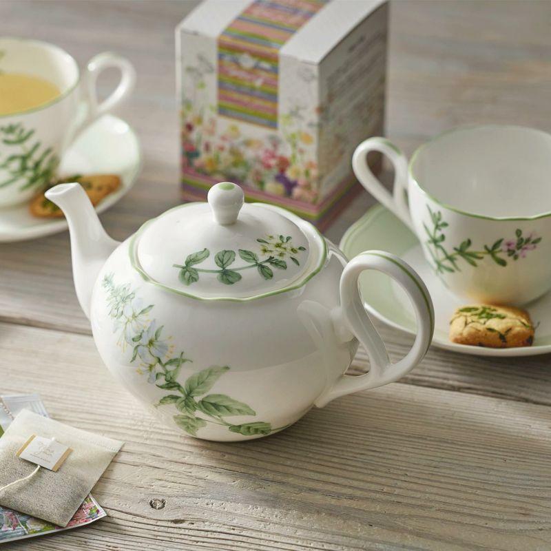 Noritake ノリタケ イングリッシュハーブズ ティーポット(小)(茶こし付) 600ml T97863/4942 4942L/T97863_3
