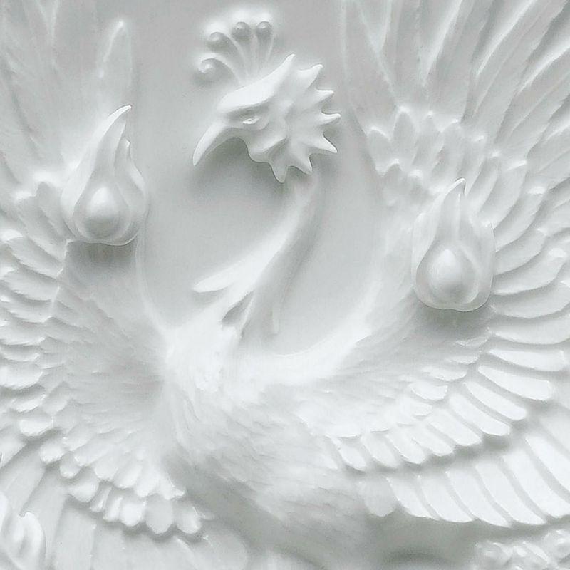 Noritake ノリタケ 陶額 レリーフ陶額“鳳凰” K233/AC253 AC253/K233 レリーフ陶額 “竜” K234/AC253 AC253/K234_1