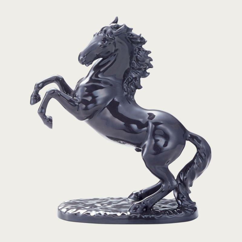 ノリタケ Noritake 置物“跳ね馬” ホワイト T54514/B900 B900/T54514