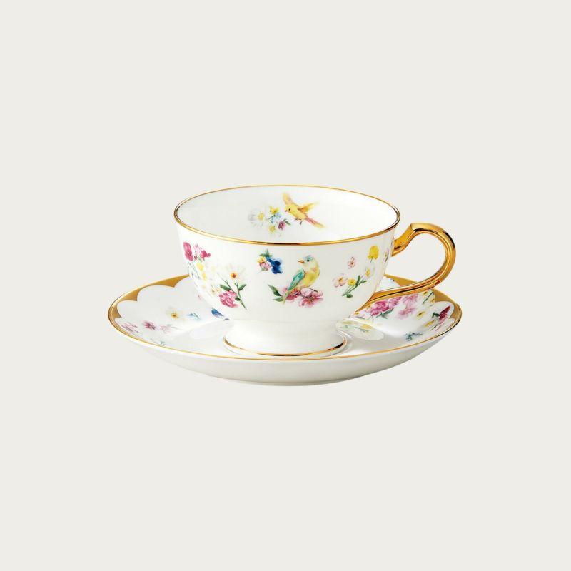 ノリタケ Noritake チェスティ ティー・コーヒー碗皿 カップ＆ソーサー