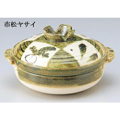 魚菜 三陶 萬古焼土鍋 6号深鍋 利行窯 04242 : WADA TOKI - 通販