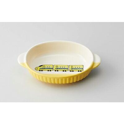 三陶 萬古焼 オーバルディッシュ キッズグラタン皿 中皿 子供食器