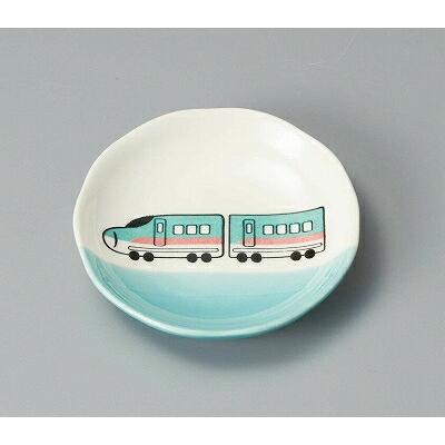 三陶 萬古焼 プレートS 小皿 TOU-IKU 陶育 子供食器 超特急イエロー