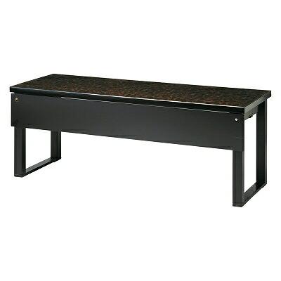 激安人気新品 木製テーブル（高椅子用）4本脚　畳ずり脚 1700188  幕板無 艶消し黒木目(耐指紋） その他テーブル