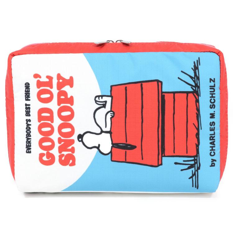 LeSportsac レスポートサック ポーチ 4225 BOOK POUCH E961 DOGS LIFE BOOK POUCH 4225