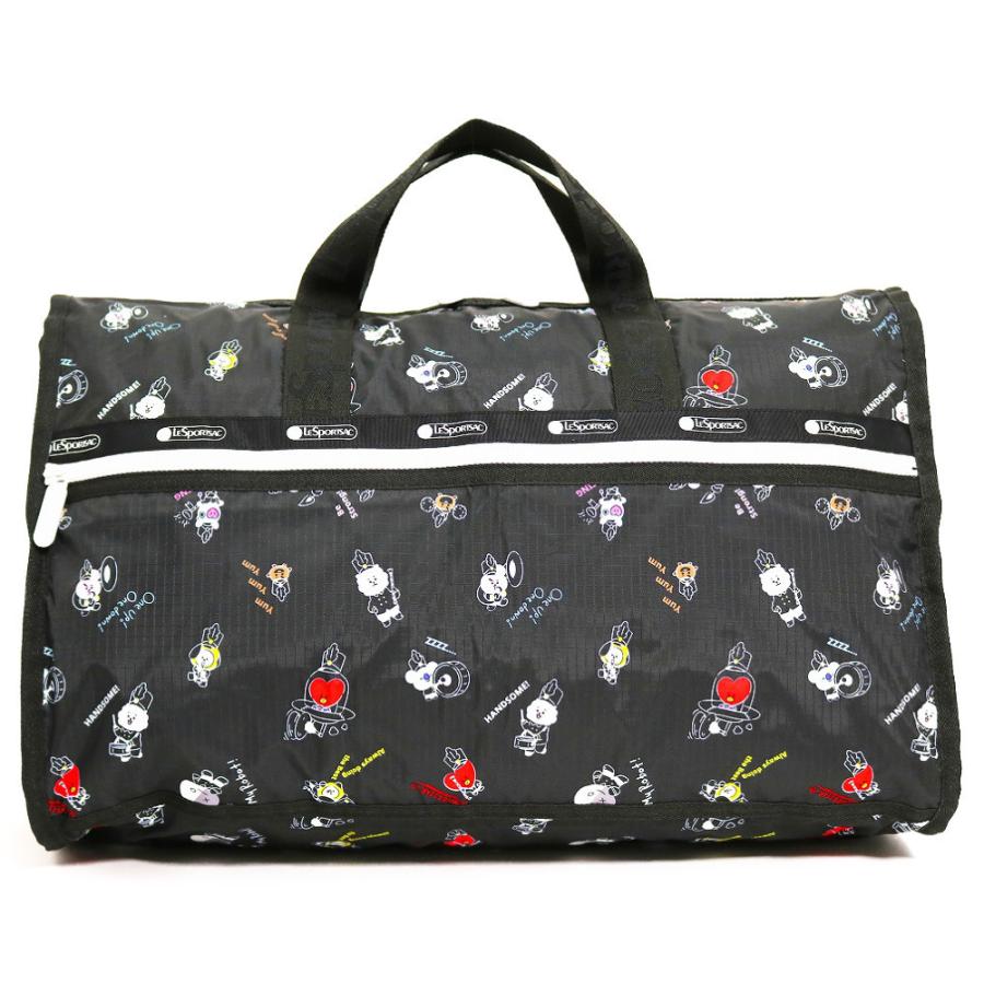 Lesportsac レスポートサック ボストンバッグ Large Weekender Bt21 Black 7185 K903 ワダツミ 通販 Yahoo ショッピング