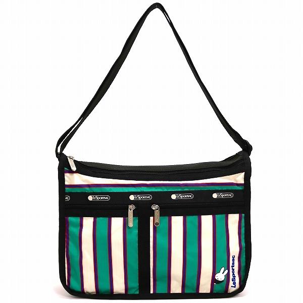 高い品質 Lesportsac レスポートサック ショルダーバッグ Deluxe Everyday Bag Green Stripe Miffy 7507 G717 ワダツミ 通販 Yahoo ショッピング 国内最安値 Mobile Scotturb Com