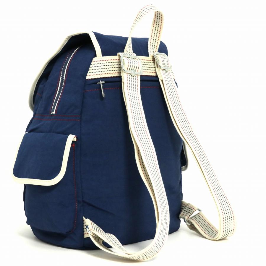 Kipling キプリング リュックサック CITY PACK S Admiral Blue Block｜wadatsumi｜02