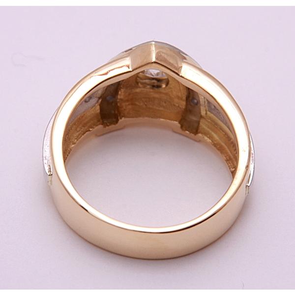 アマゾナイト】フラワー ブラウンダイヤモンド 計1.00ct リング 11号 