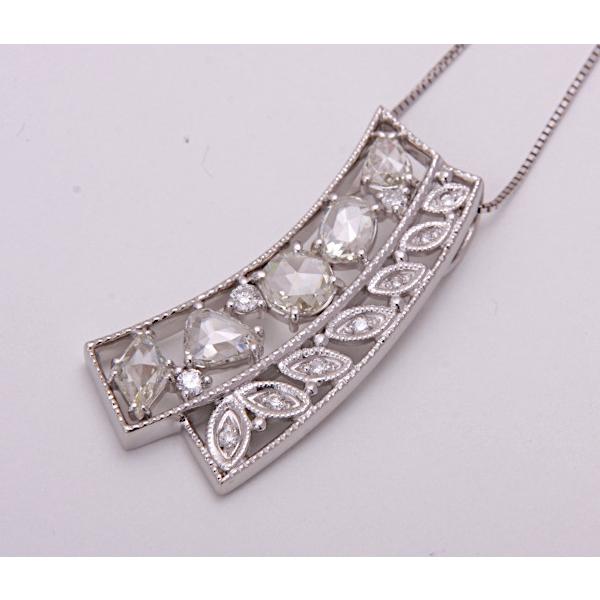 Pt900天然石ルビー3.18ct.ダイアモンド0.14ct.ネックレス 高級