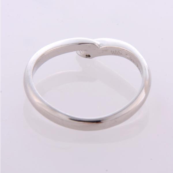 【即日発送】 STAR 見て！スタージュエリーPt900ダイヤ0.05リング8号 JEWELRY 指輪
