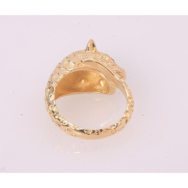 K18 18金 リング 指輪 11号 2.21g デザイン