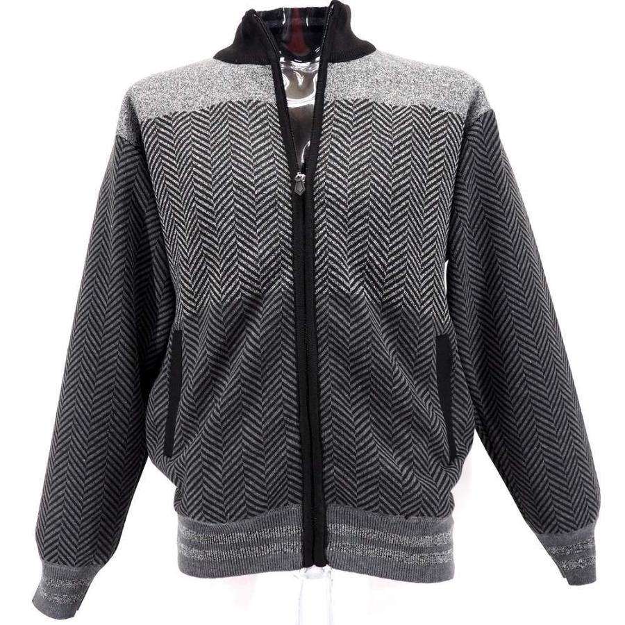 秋冬 ニットブルゾン 裏起毛 ハイネック ポリエステル M L Ll メンズ ファッション 服 カジュアル 155 紳士洋品 和田屋 イチバン 通販 Yahoo ショッピング