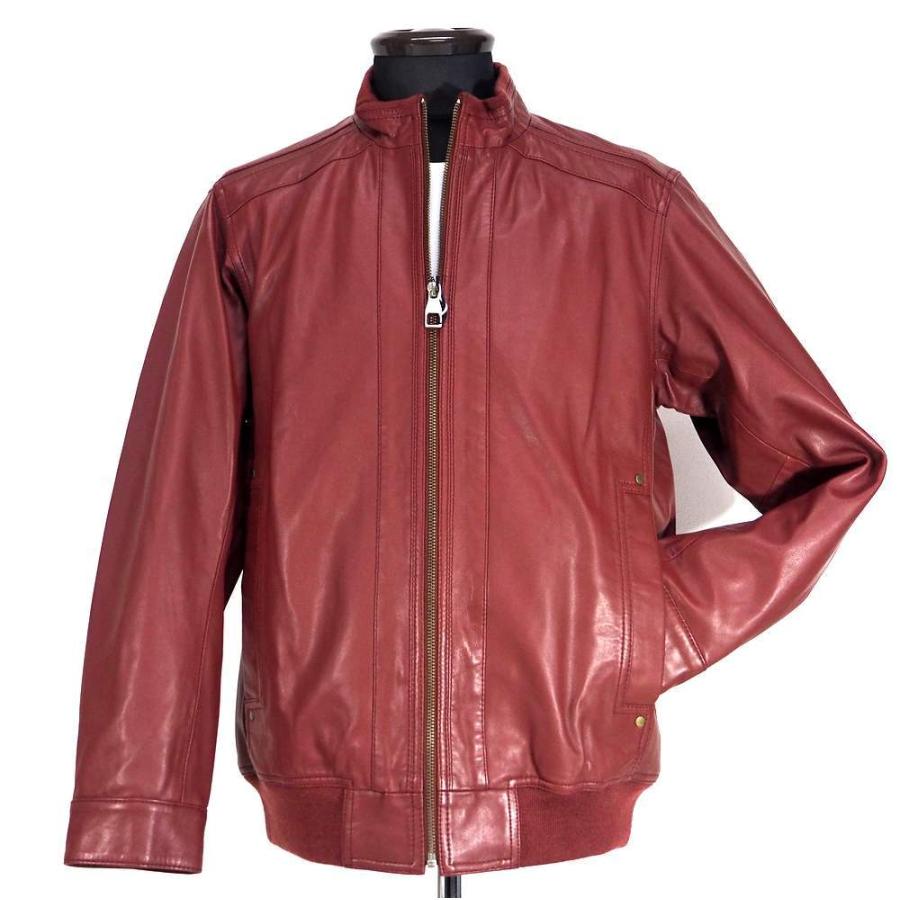 送料無料 Capri カプリ レザー ブルゾン ラム 本革 ライダースジャケット レザー 羊革 M L Ll 3l メンズ ファッション 服 カジュアル 海外輸入 Www Thedailyspud Com