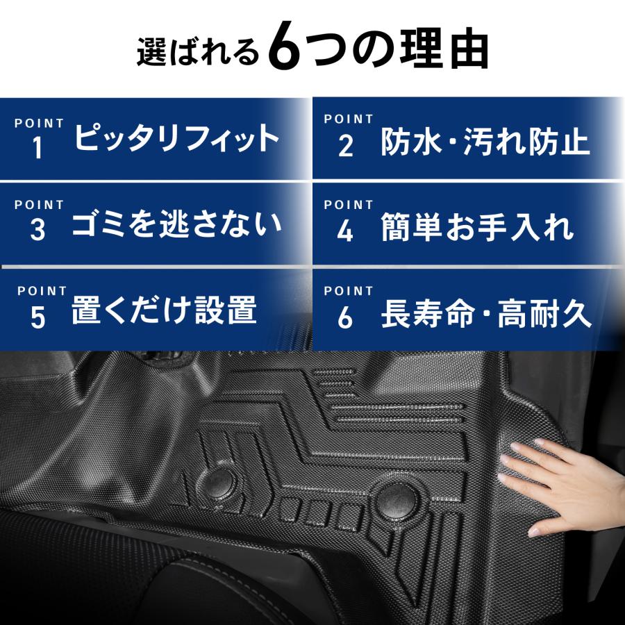 ハイエース フロアマット ラゲッジマット トランクマット 荷台 マット