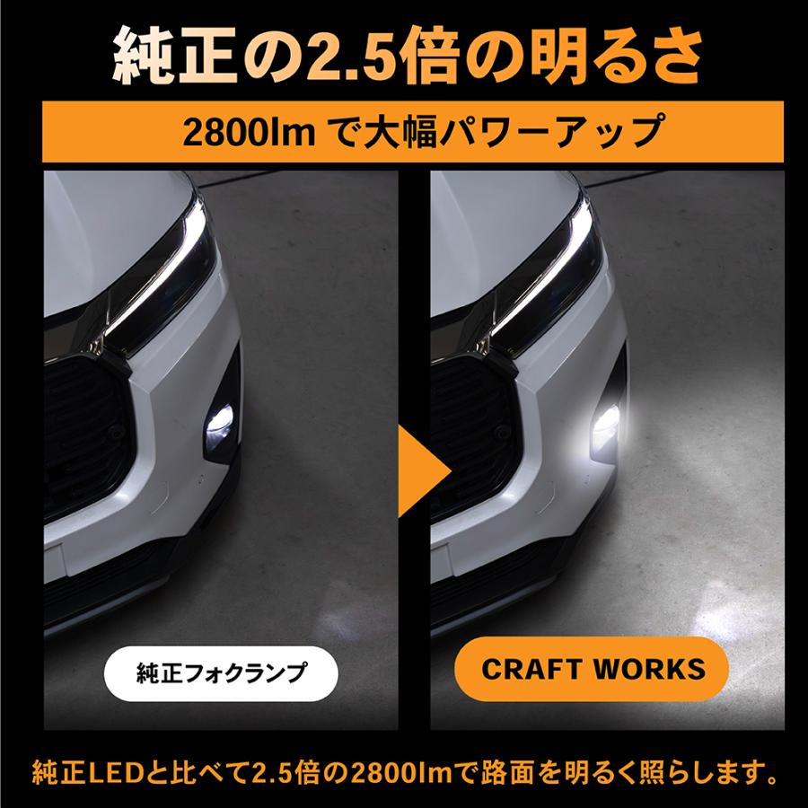 WR-V WRV DG5 専用 3色切替LEDフォグランプ LED フォグ フォグランプ