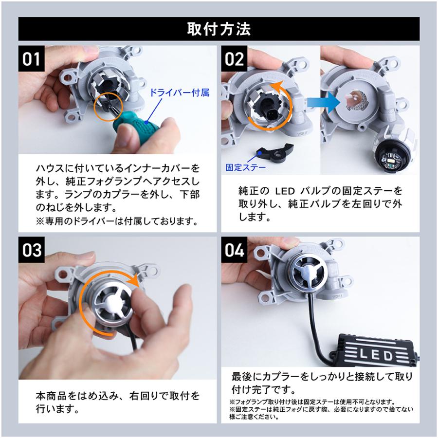 れのさん専用 LEDフォグランプ LED フォグランプ ホワイト イエロー 3色