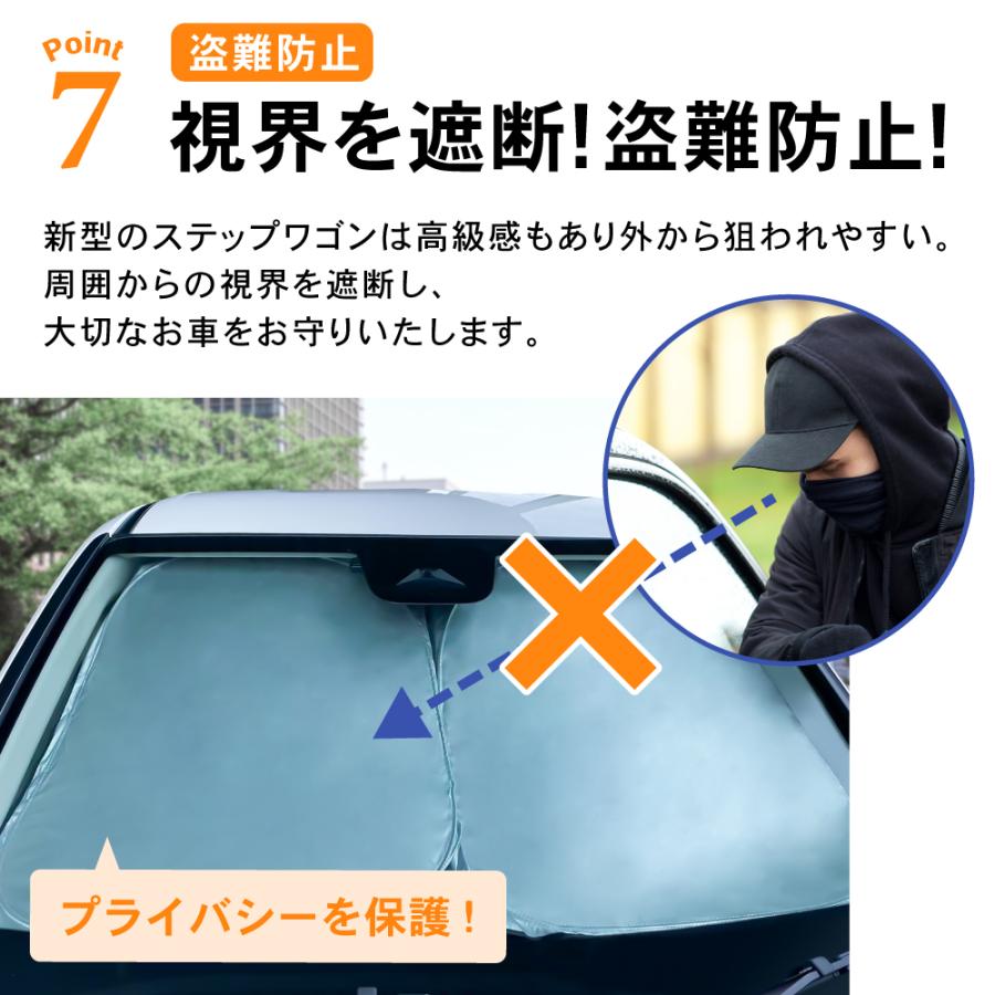 新型 ステップワゴン サンシェード カーテン フロント RP系 RP6 RP7
