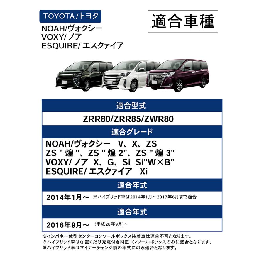ノア ヴォクシー コンソールボックス LED エスクァイア ノア ヴォクシー コンソールボックス LED エスクァイア