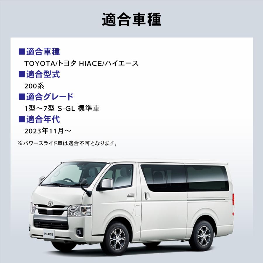 ハイエース 200系 サイド ステップ マット ガード 200 1型 2型 3型 4型 