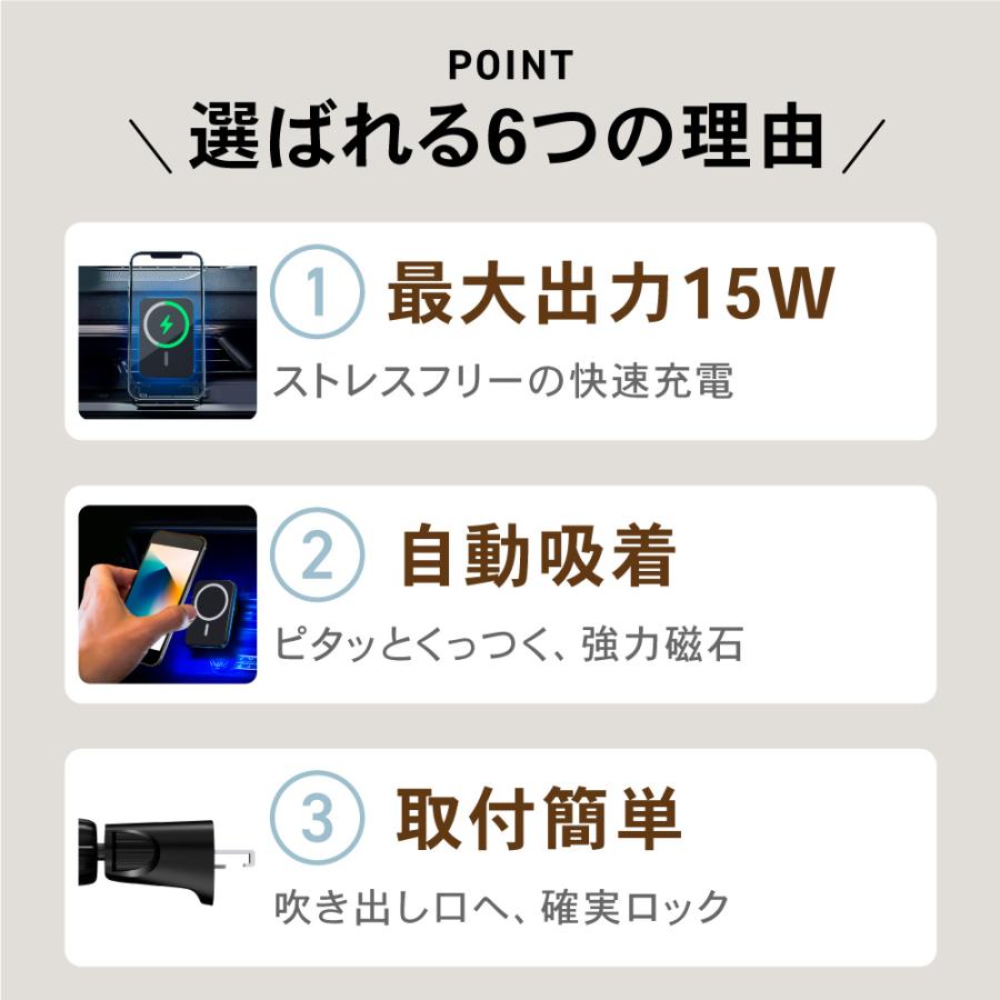 スマホホルダー 車載ホルダー 充電器 ワイヤレス 車 mgsafe スマホホルダー 車載ホルダー 充電器 ワイヤレス 車 mgsafe