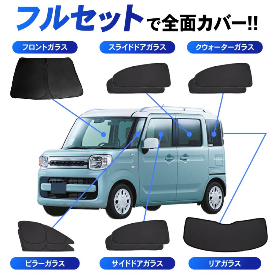 スペーシア 1台フルセット新型 サンシェード カーテン フル スペーシア 1台フルセット新型 サンシェード カーテン フル