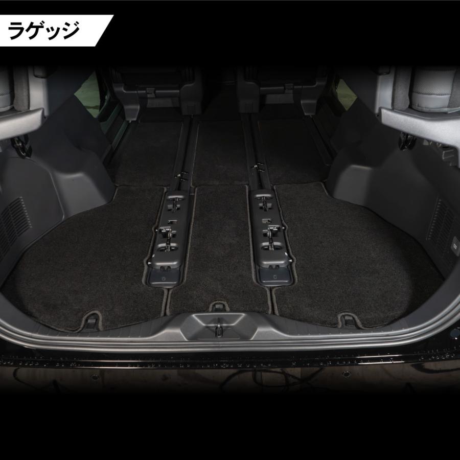 ALPHARD フロアマット ホワイト ブラック アルファード 新型 ヴェルファイア 40系 フロアマット 荷台 フロア