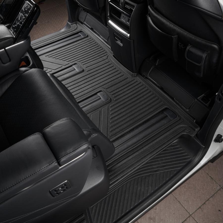 フロアマット　40系アルファード アルファード ヴェルファイア 40系 フロアマット 3D 2列目 荷台