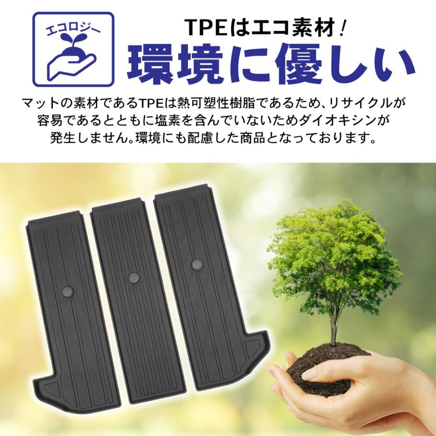 アルファード ヴェルファイア 40系 フロアマット 3D 3列目 荷台 フロア