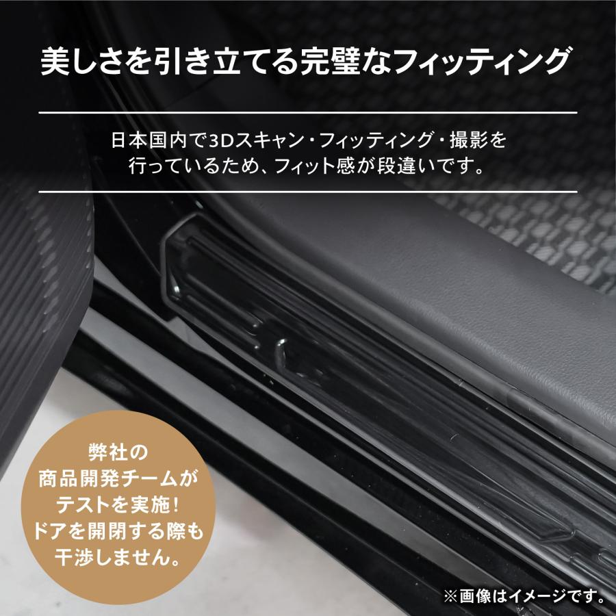 クラウンクロスオーバー 35系 スカッフプレート サイド