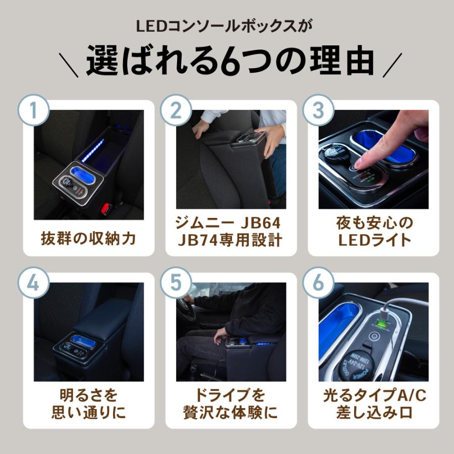 ジムニー jb64w センターコンソール ジムニー 肘 置き Amazon クラフト
