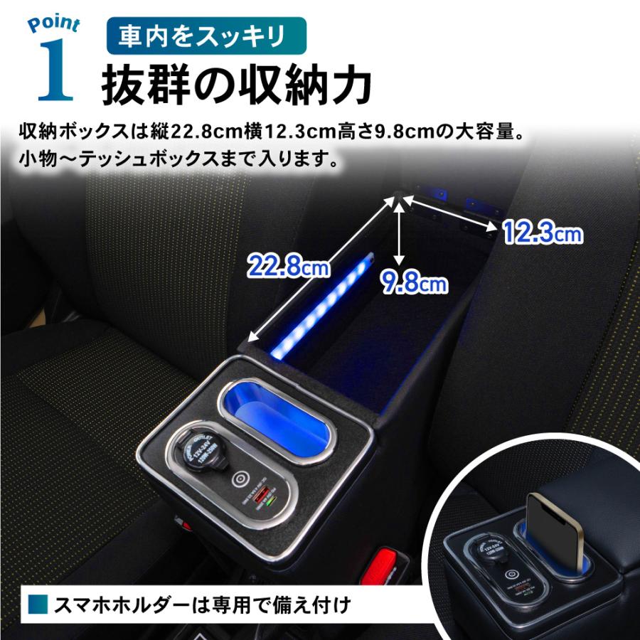 ジムニー アームレスト コンソールボックス ジムニーシエラ JB64