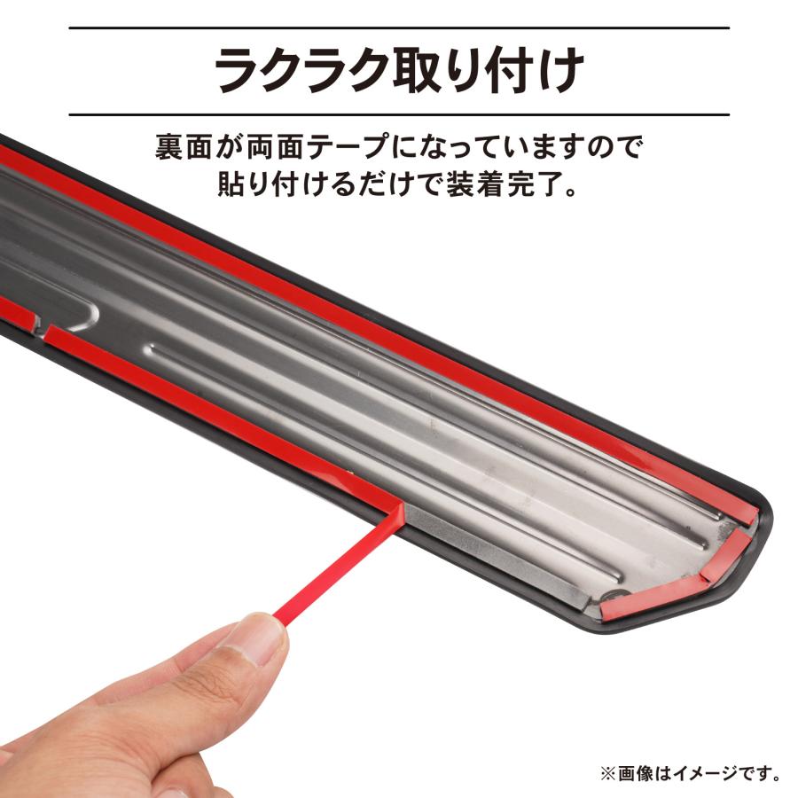 ステップワゴン RP6 RP7 RP8 スカッフプレート2P サイド ドア ステップ