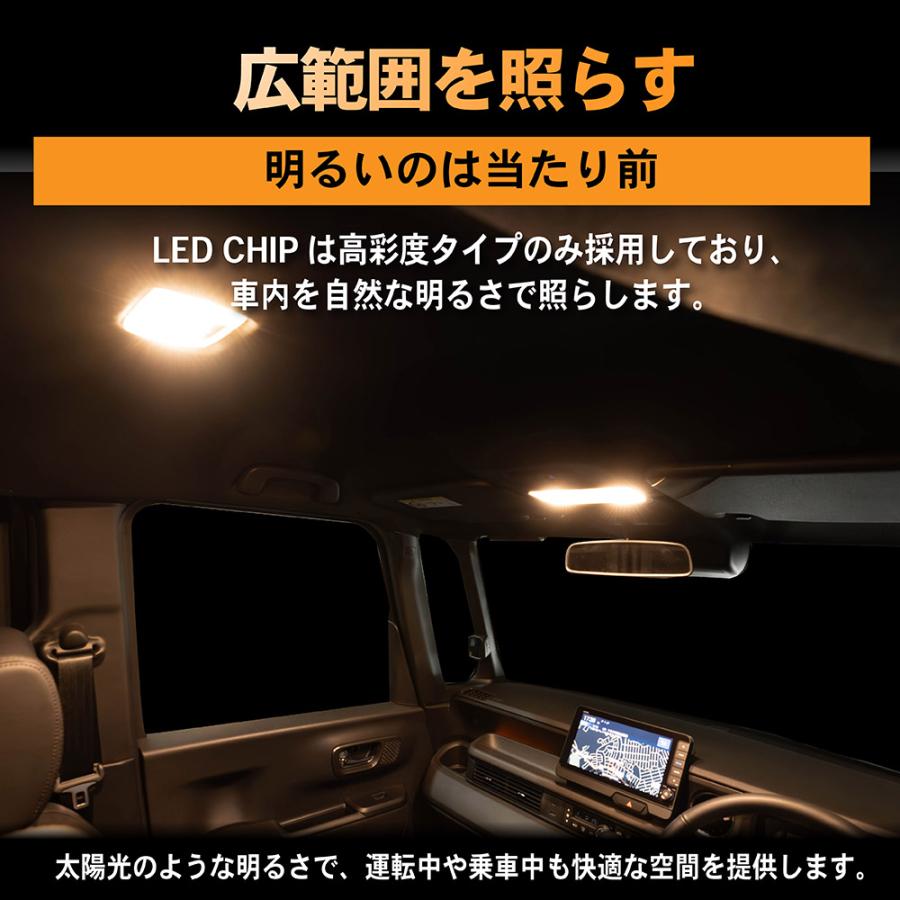 新型 N-BOX JF5 JF6 LED ルームランプ 室内灯 車内照明 インテリア