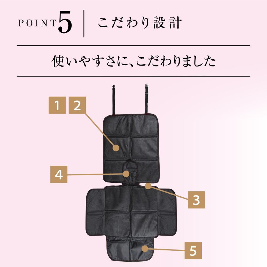 チャイルドシート 保護マット ISOFIX カバー 厚手 防水 汚れ 傷