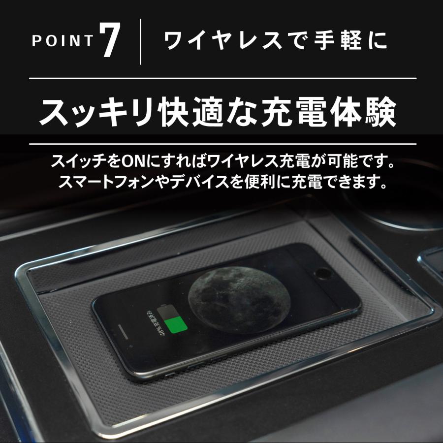 ワイヤレス充電コンソールボックス Amazon | POWER PANDA【ワイヤレス充電】コンソールボックス 新型 ノア