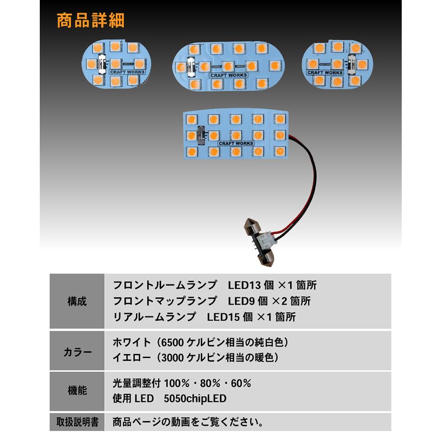 デリカミニ LED ルームランプ 室内灯 車内照明 インテリアランプ デリカミニ LED ルームランプ 室内灯 車内照明 インテリアランプ