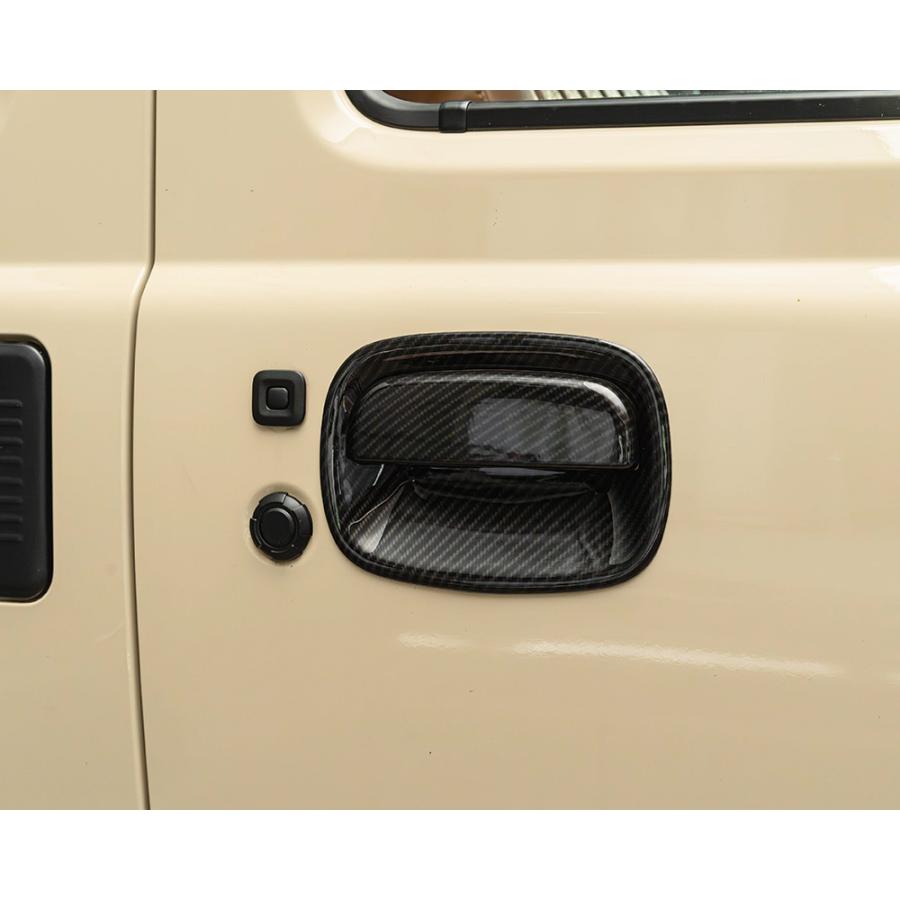 ジムニー ドア ハンドル プロテクター 運転席 助手席 フルカバー 2P