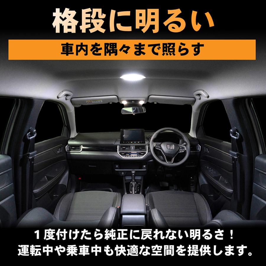 WR-V WRV LED ルームランプ 室内灯 車内照明 インテリアランプ